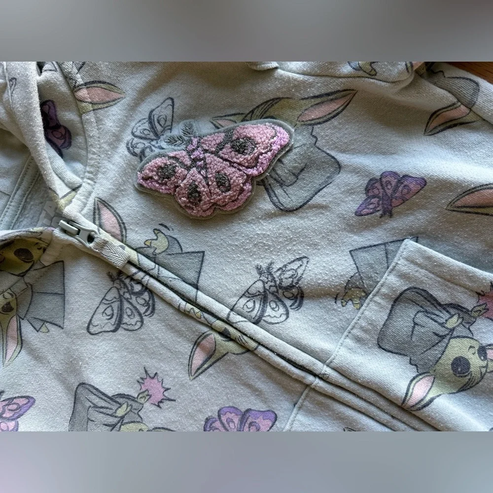 Star Wars Grogu Zipper Hoodie - Picture 4 of 4